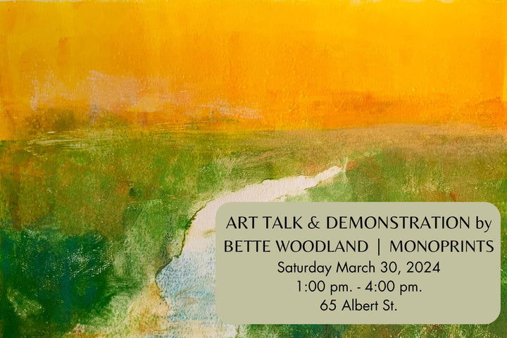 ART TALK & DEMONSTRATION BY BETTE WOODLAND