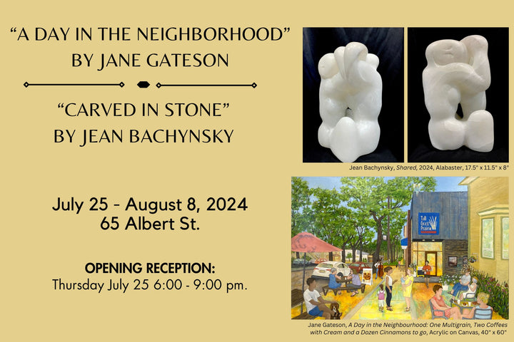 A Duo Exhibition by Jean Bachynsky & Jane Gateson