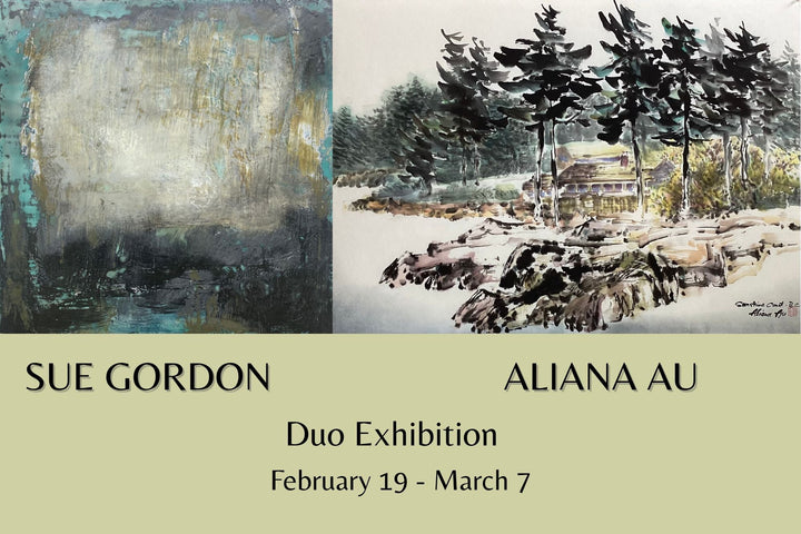 Duo Exhibition by Aliana Au & Sue Gordon
