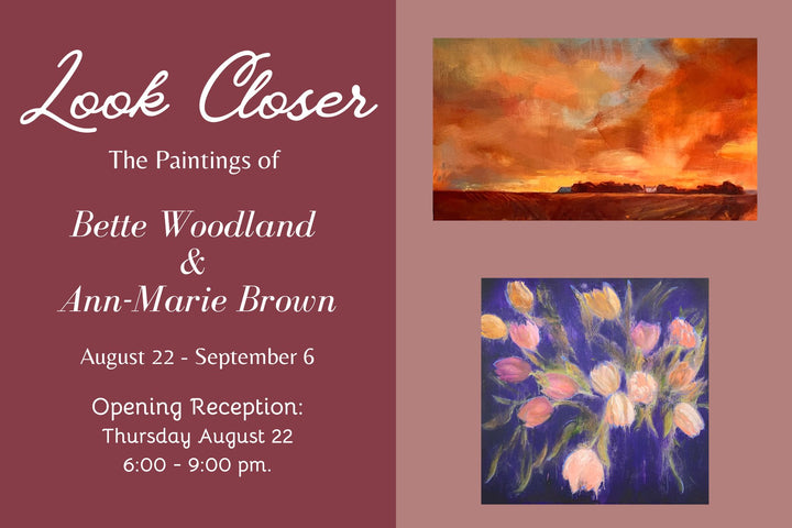 Look Closer - The Paintings of Bette Woodland & Ann-Marie Brown