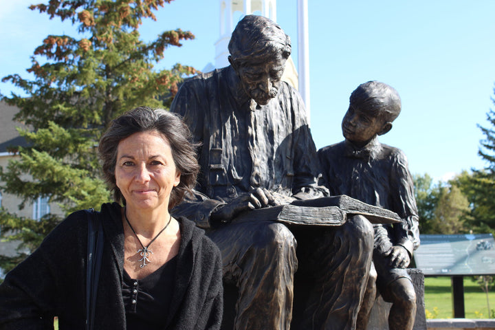Débora Cardaci's Sculpture unveiled in St Jean Baptist