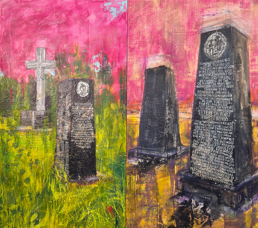 Memorials at St. Teresa Point & Monuments on Main Street