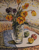 Tulips With Yellow, Green and Red Apples
