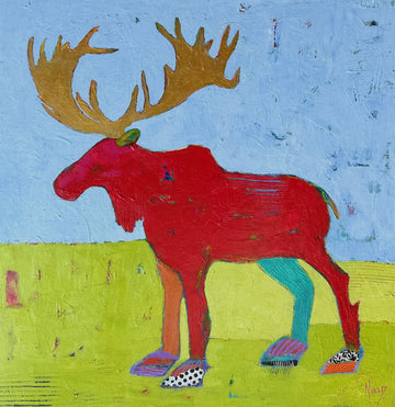 Red Moose on the Loose