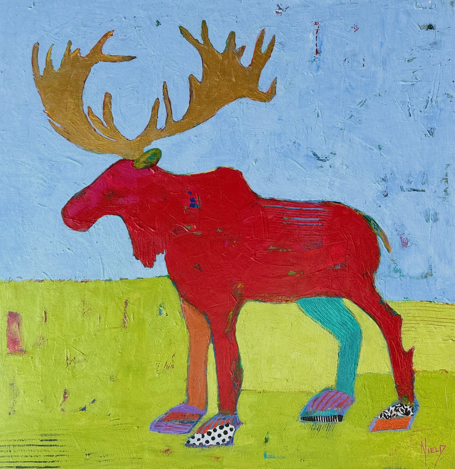 Red Moose on the Loose