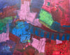 Composition with Blue Stripes
