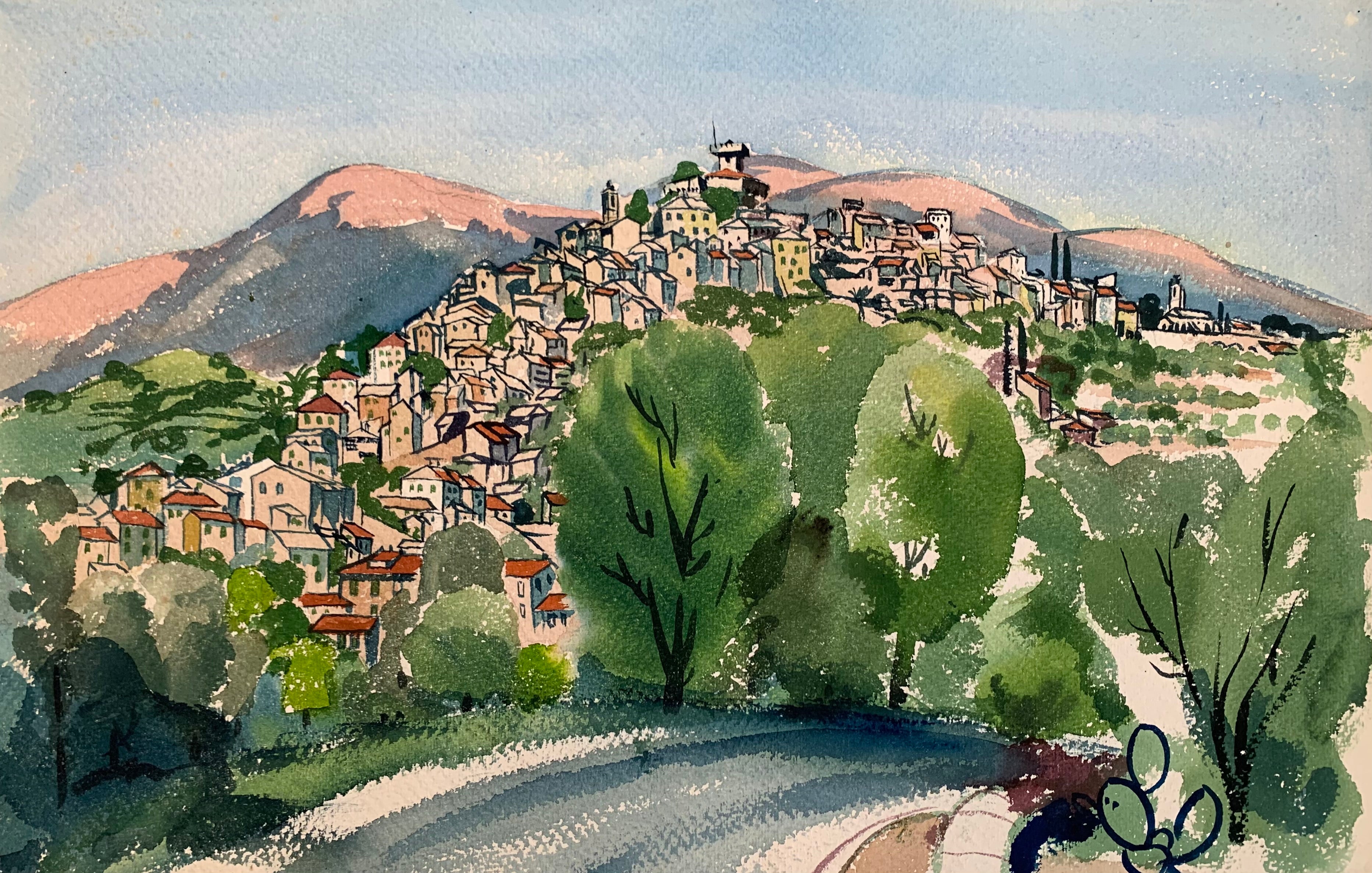 Hillside Village South Of France Soul Gallery Inc hillside-village-south-of-france-soul-gallery-inc