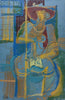 The Elegant Lady in Blue