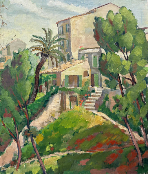 Tropical landscape - South of France