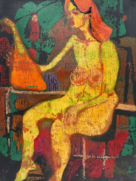 Naked Minstrel Player