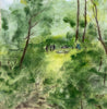 Arrival at Ketay-Wahkahikanink (Old Post) (Study)