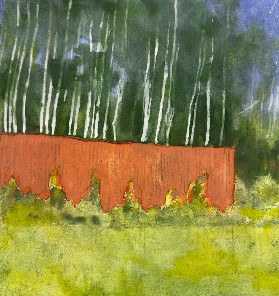 Container in Woods (Study)
