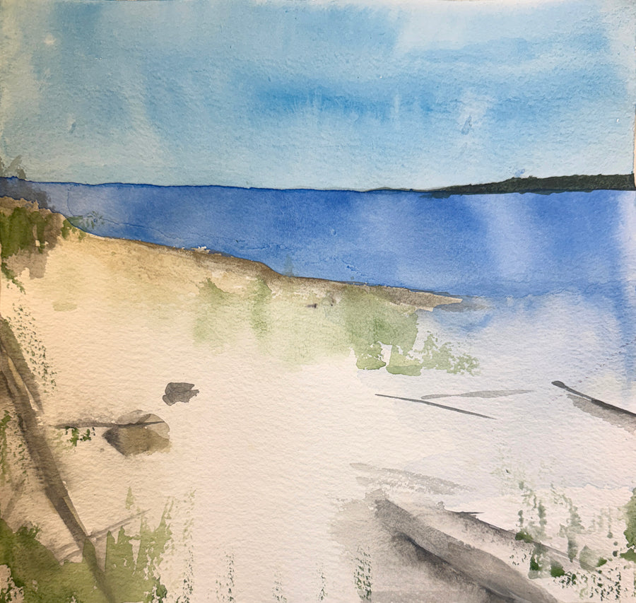 Out Across the Water / We Go There to Pray (Study)