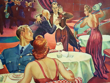 Scene in a Restaurant  C. 1941